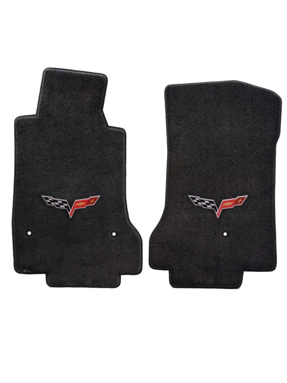 Genuine Corvette Ebony Floor Mats Set of 2 New OEM Part #19172504